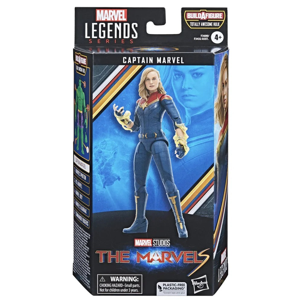 CAPTAINMARVEL–MarvelLegendsSeries–Build-A-FigureTotallyAwesomeHulk