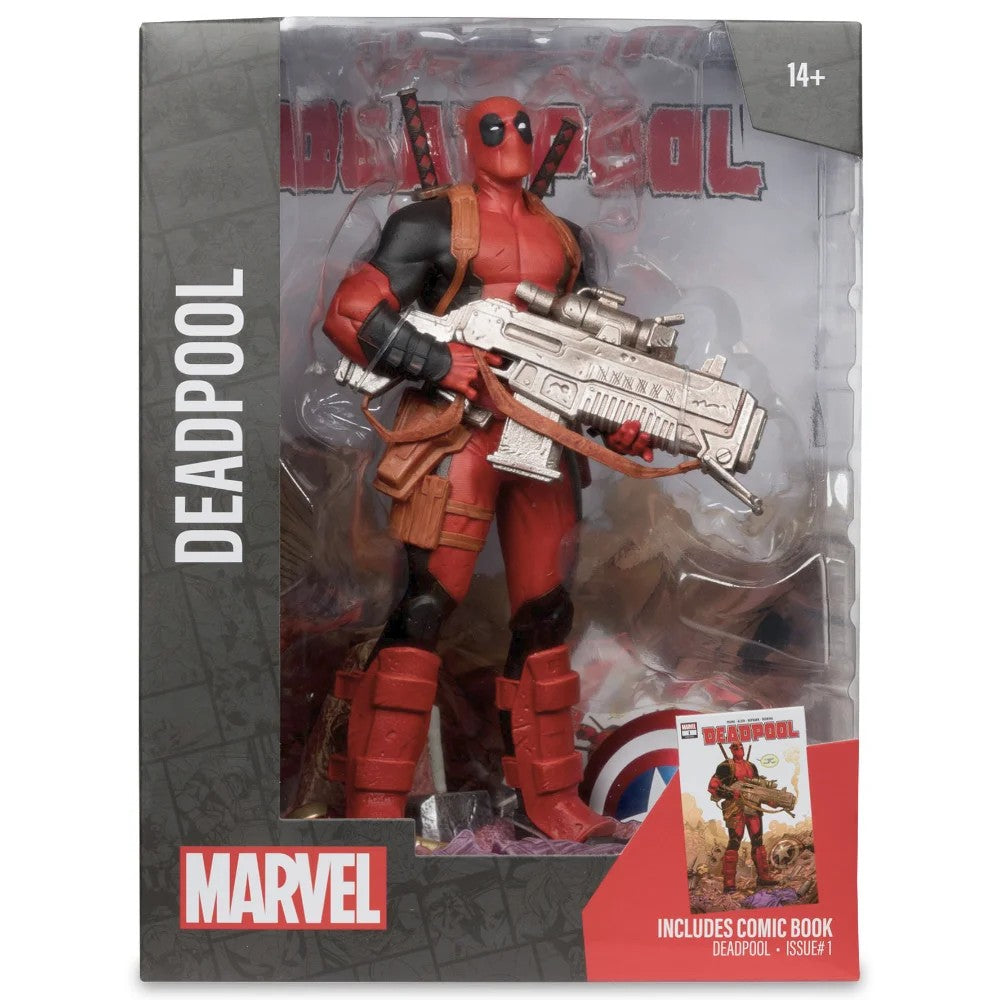 DEADPOOL–MarvelCollectiblemitScene&Comic–Deadpool#01