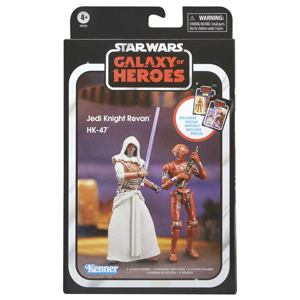 JEDIKNIGHTREVAN&HK-47–StarWarsVintageCollection–GalaxyofHeroes–2-Pack