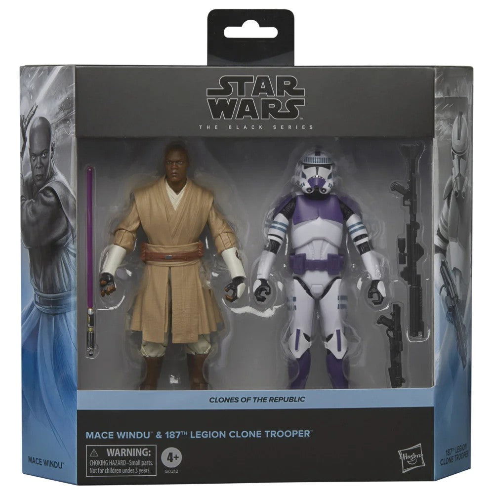 MACEWINDU&187thLEGIONCLONETROOPER–StarWarsBlackSeries2-Pack–ClonesoftheRepublic