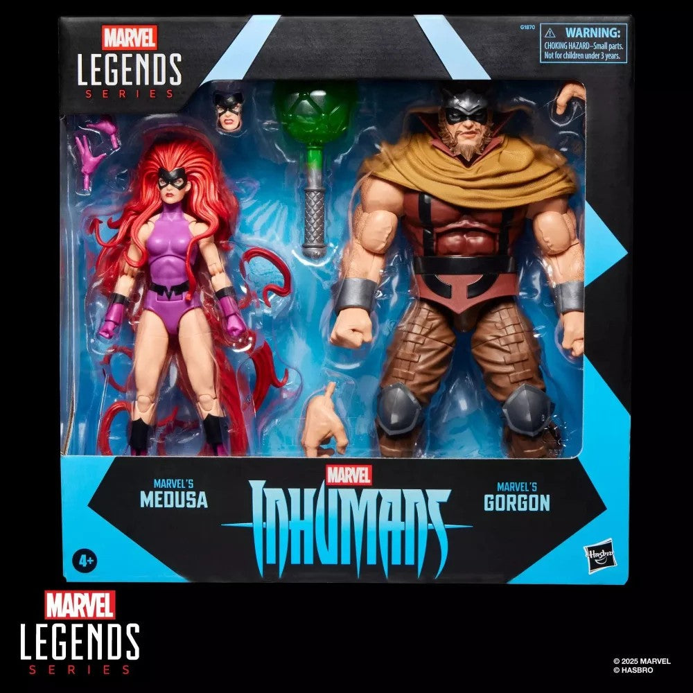MARVELSMEDUSA&MARVELSGORGON(2-Pack)–MarvelLegendsSeries–Inhumans