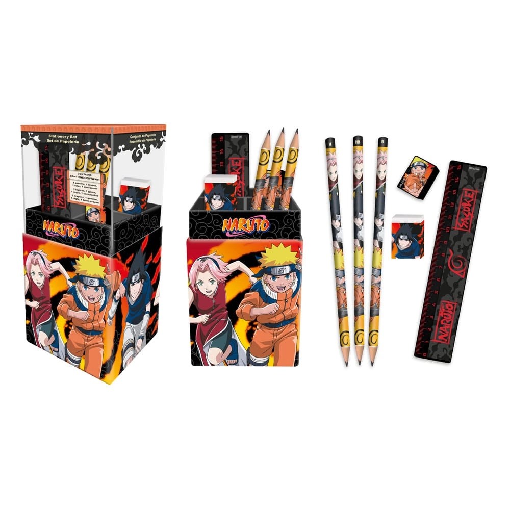 NarutoSchreibwaren-Set