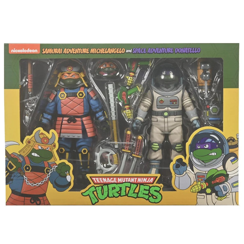 SAMURAIADVENTUREMICHELANGELO&SPACEADVENTUREDONATELLO(2-PACK)–TeenageMutantNinjaTurtles(TMNT)–Cartoon