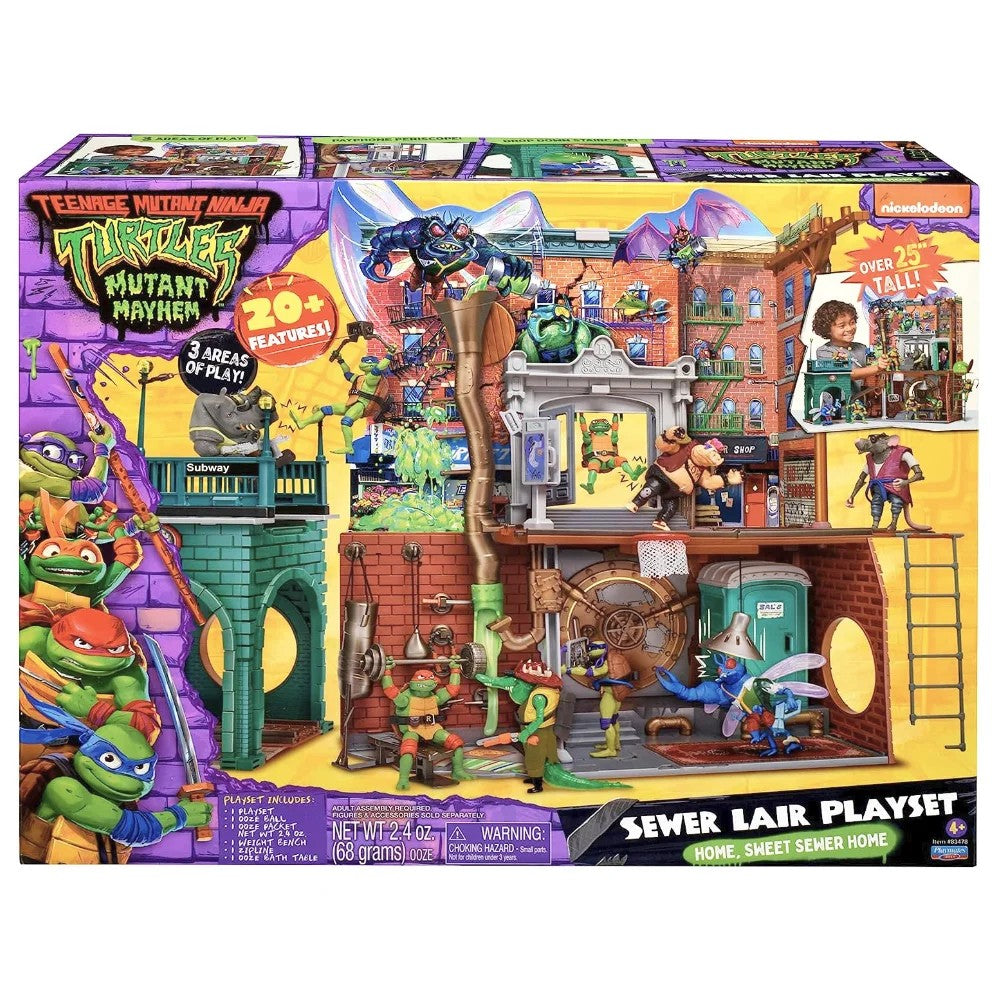 SEWERLAIRPLAYSET–TeenageMutantNinjaTurtles(TMNT)–MutantMayhem