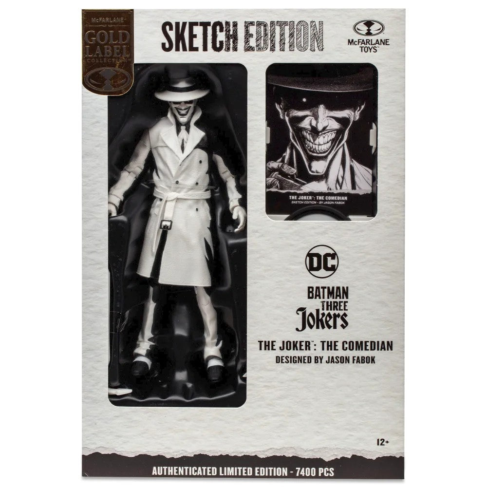 THEJOKER:THECOMEDIAN(SKETCHEDITION)–DCMultiverseGoldLabel–Batman:ThreeJokers