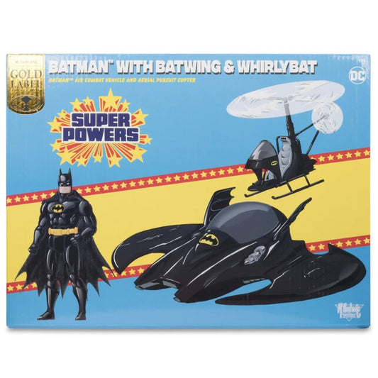 BATMANMITBATWING&WHIRLYBAT–DCSuperPowers–GoldLabel