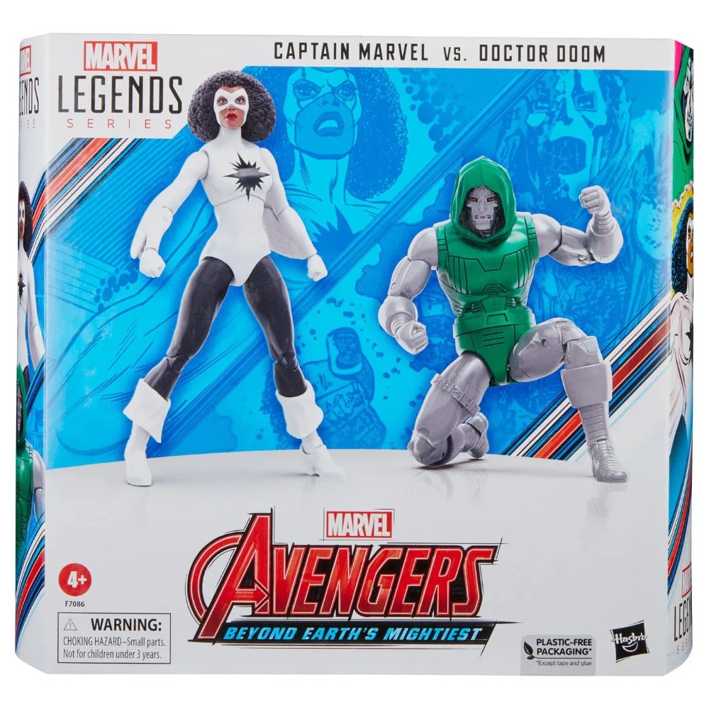 CAPTAINMARVELvs.DOCTORDOOM–MarvelLegendsSeries2-Pack–AvengersBeyondEarth’sMightiest