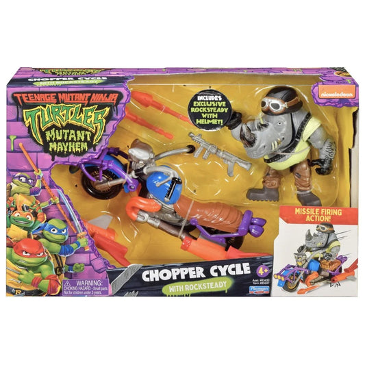 CHOPPERCYCLE&ROCKSTEADY–TeenageMutantNinjaTurtles(TMNT)–MutantMayhem