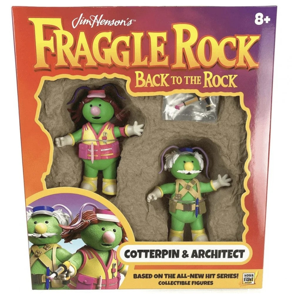 COTTERPIN&ARCHITECTDOOZER–Fraggles–FraggleRock–2-Pack