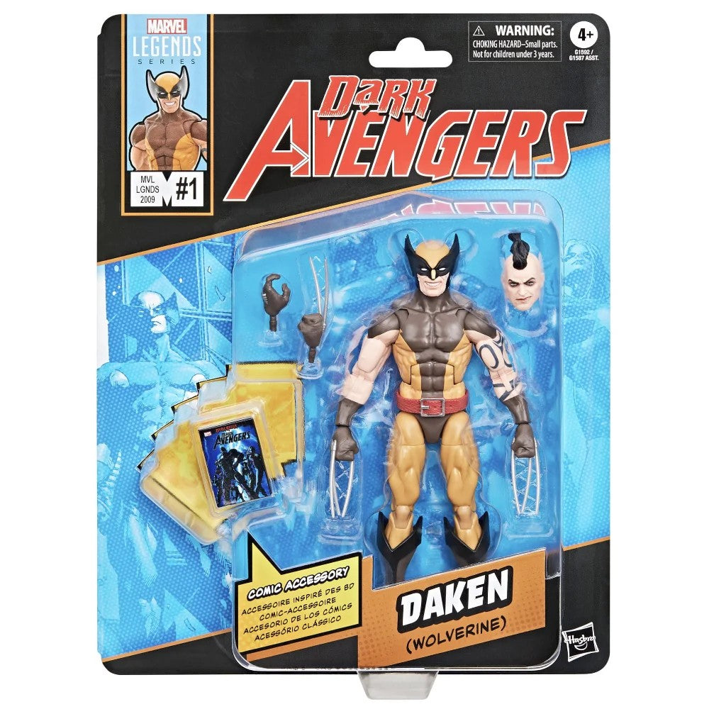 DAKEN(WOLVERINE)–MarvelLegendsSeries–Scale-ComicCollection–DarkAvengers