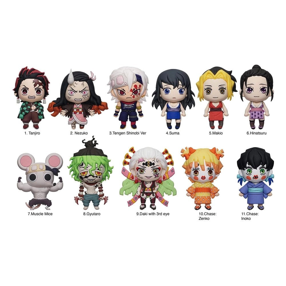 DemonSlayer:KimetsunoYaiba3DPVC-TaschenanhängerSeries6Display(24)