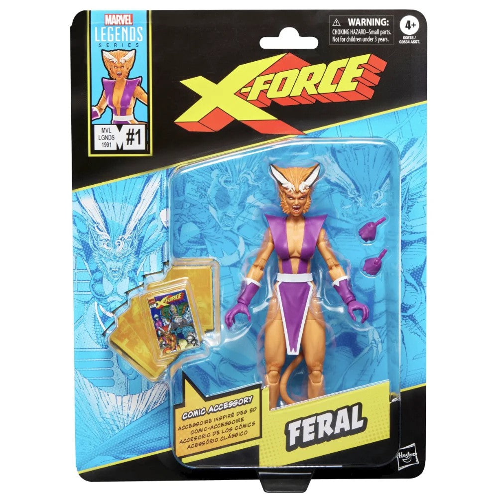FERAL–MarvelLegendsSeries–Scale-ComicCollection–X-Force