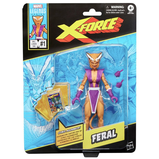 FERAL–MarvelLegendsSeries–Scale-ComicCollection–X-Force