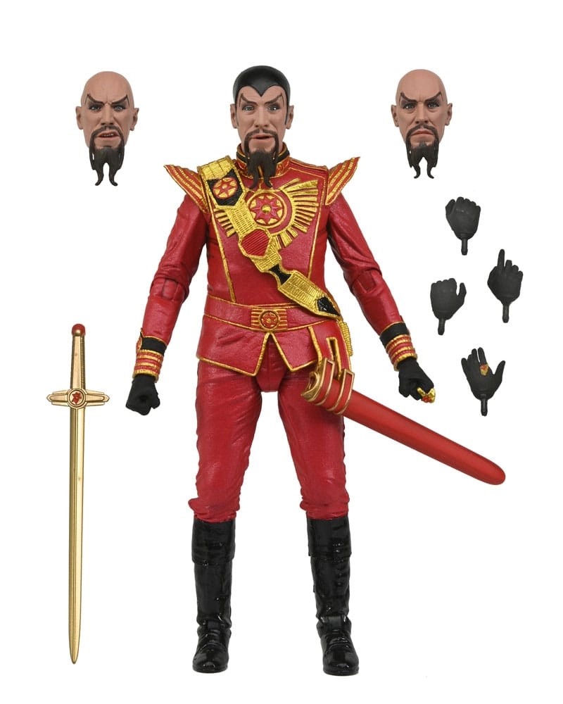 FlashGordon(1980)UltimateMing(RedMilitaryOutfit)Actionfigur