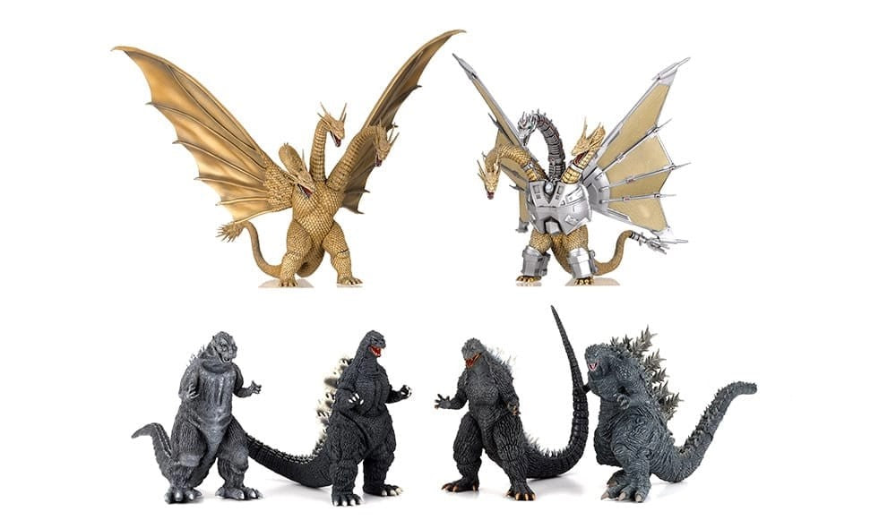 GodzillaGenerationsGekizouSeriesPVCStatuen8-9cmSortimentKaijuPart.1(6)