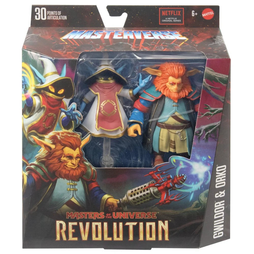 GWILDOR&ORKO–MastersoftheUniverseMasterverse–Revolution2-Pack