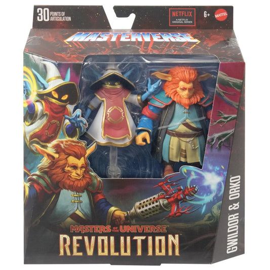 GWILDOR&ORKO–MastersoftheUniverseMasterverse–Revolution2-Pack