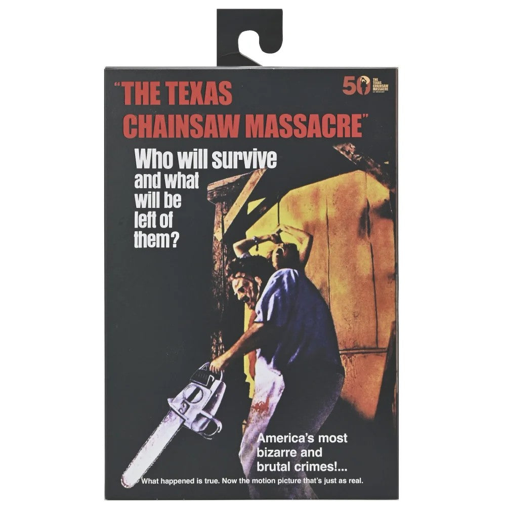 LEATHERFACE(CLASSIC&OLDWOMANCLOTHED)–TexasChainsawMassacre–50thAnniversary