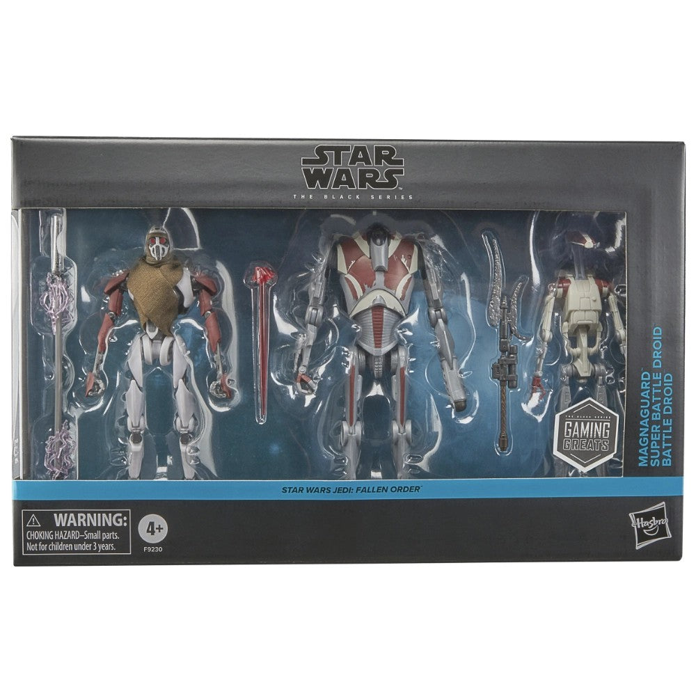 MAGNAGUARD,SUPERBATTLEDROID&BATTLEDROID–StarWarsBlackSeries–GamingGreats3-Pack–StarWarsJedi:FallenOrder