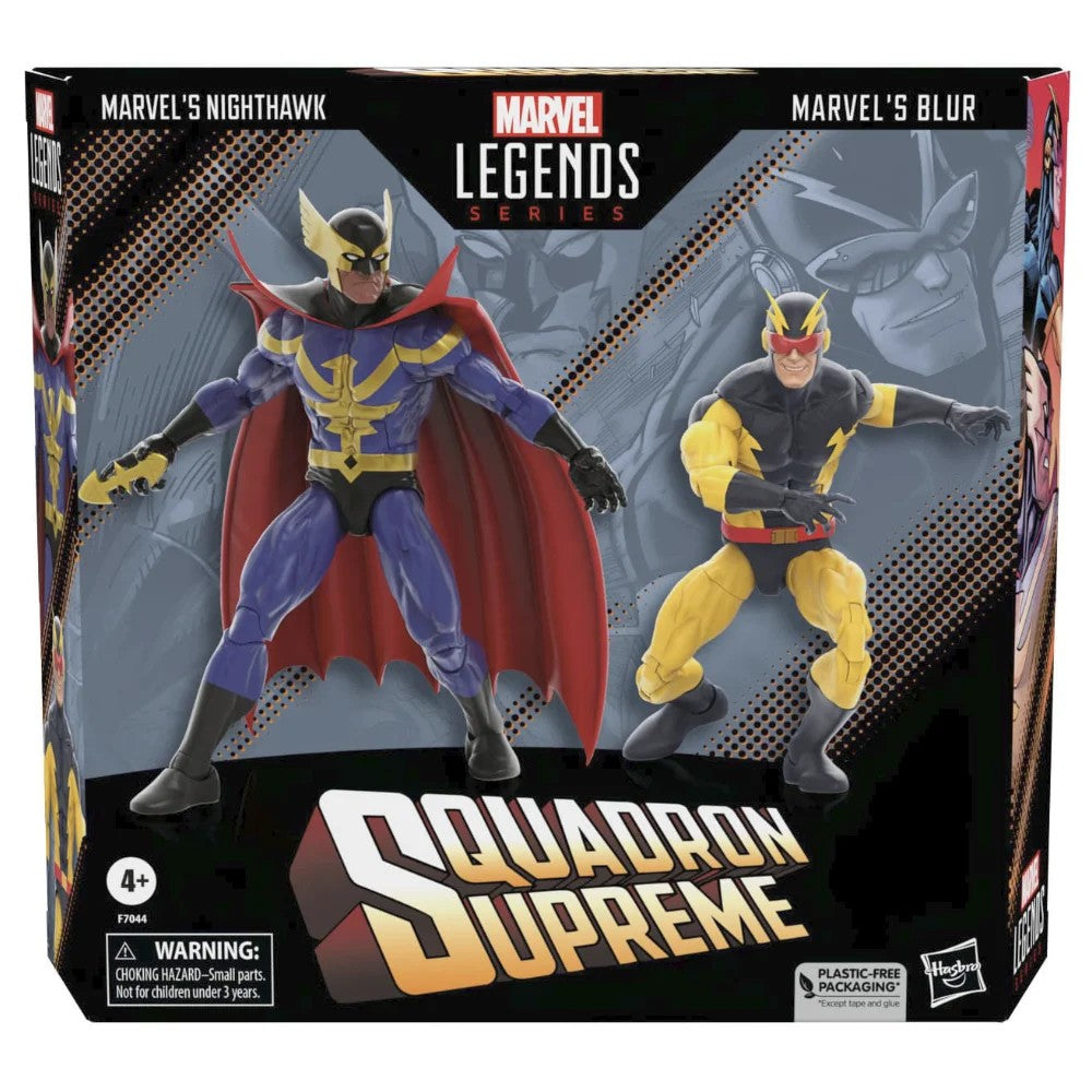 MARVEL´SNIGHTHAWK&BLUR–MarvelLegendsSeries2-Pack–SquadronSupreme
