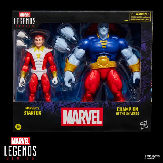MARVELSSTARFOX&CHAMPIONOFTHEUNIVERSE(2-Pack)–MarvelLegendsSeries