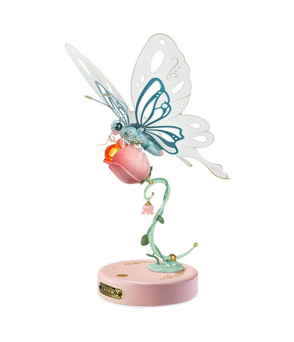 MechanicalSpecies3D-Puzzle-SCHMETTERLINGROSA