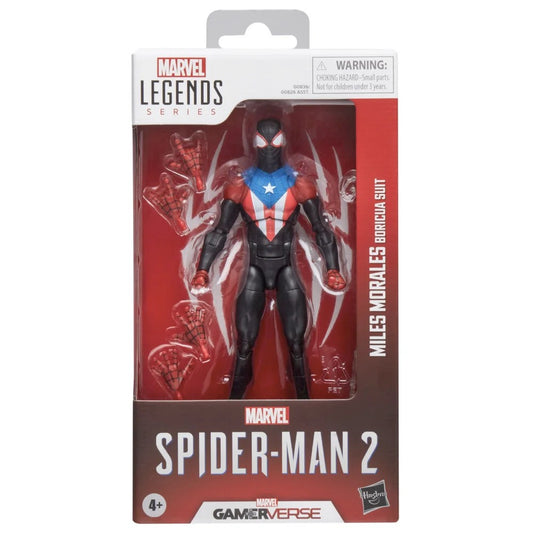 MILESMORALES(BORICUASUIT)–MarvelLegendsSeries–GamerverseSpider-Man2