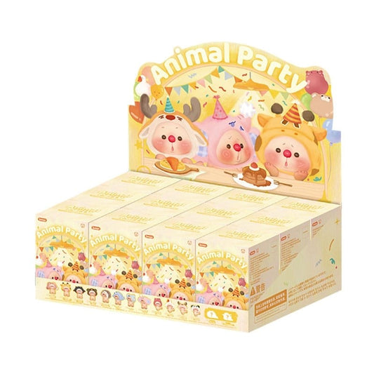 Oyo:AnimalPartyMiniSeriesBlindBoxFigur5-7cmDisplay(12)