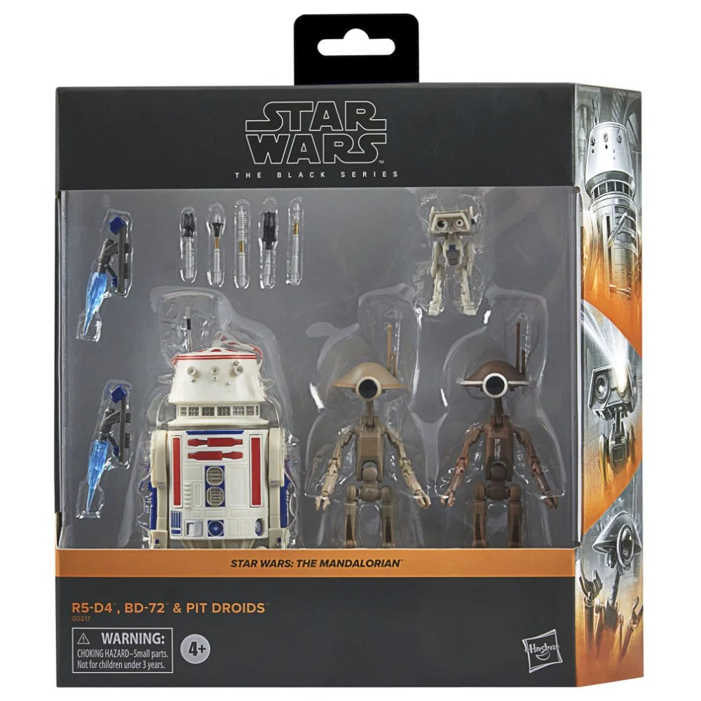 R5-D4,BD-72&PITDROIDS–StarWarsBlackSeries–TheMandalorian