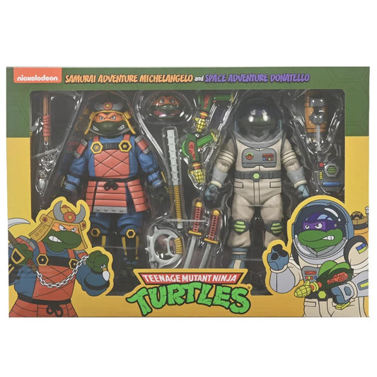 SAMURAIADVENTUREMICHELANGELO&SPACEADVENTUREDONATELLO(2-PACK)–TeenageMutantNinjaTurtles(TMNT)–Cartoon