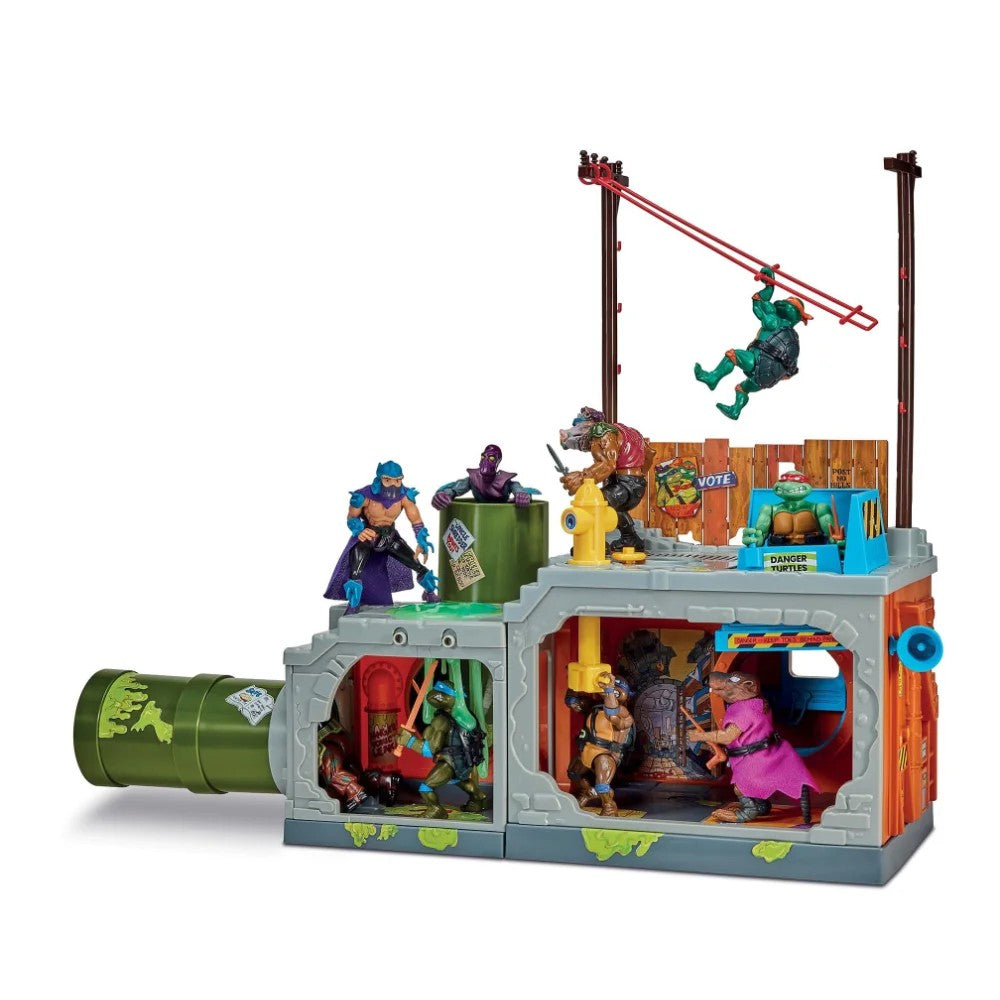 SECRETSEWERLID–TeenageMutantNinjaTurtles(TMNT)–Playset