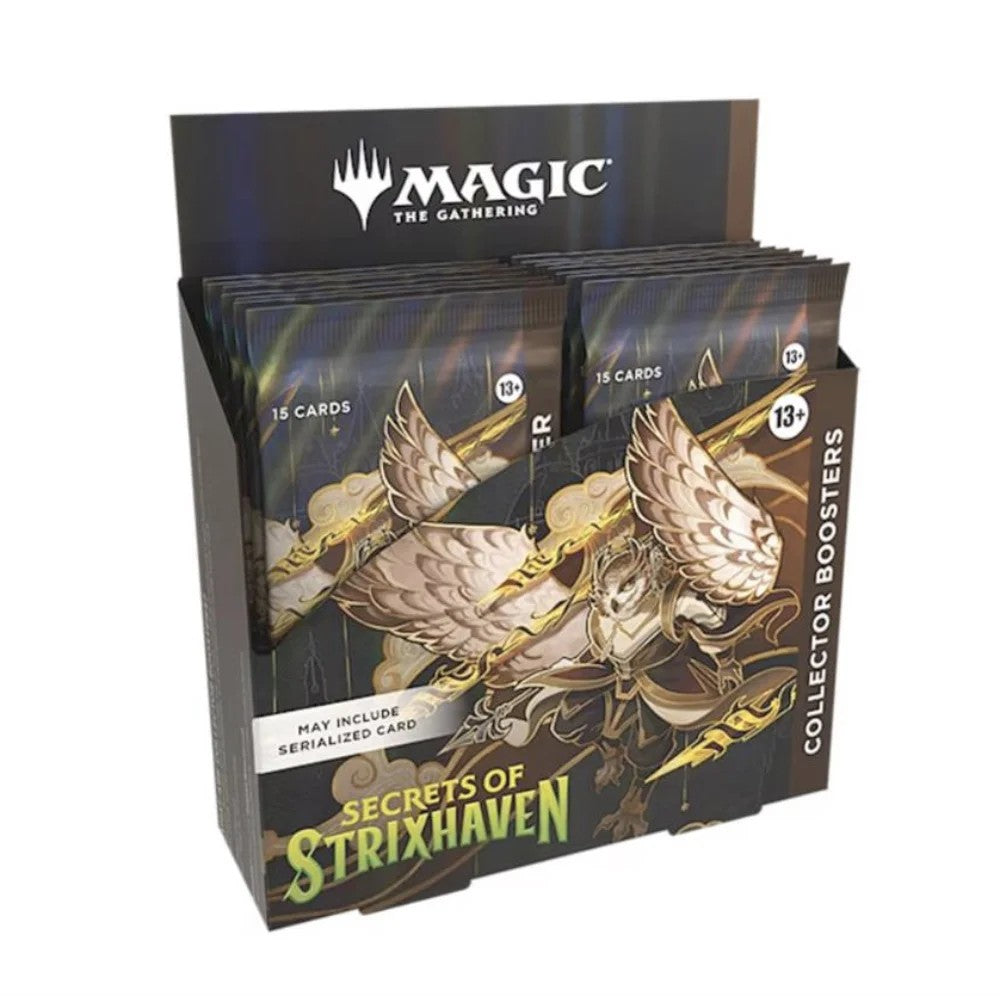 SecretsofStrixhaven–MagictheGathering–CollectorBoostersDisplay(12Packs)–englisch