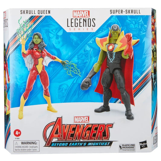 SKRULLQUEEN&SUPER-SKRULL–MarvelLegendsSeries2-Pack–AvengersBeyondEarth’sMightiest
