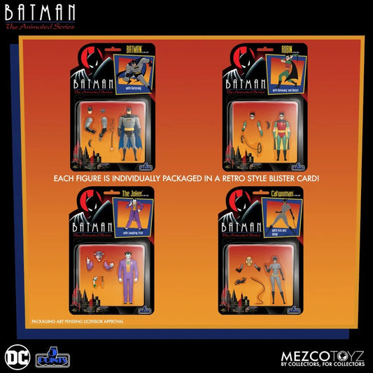 SORTIMENT4-PACK(BATMAN,ROBIN,CATWOMAN,JOKER)–DCBatman:TheAnimatedSeries