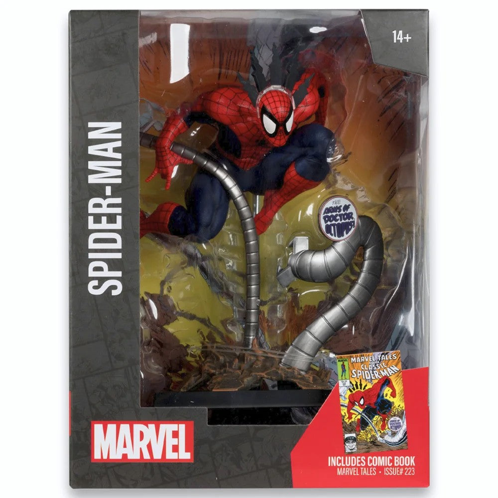 SPIDER-MAN–MarvelCollectiblemitScene&Comic–MarvelTales#223