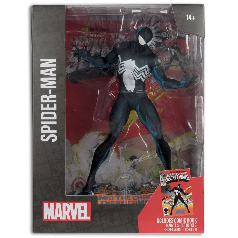 SPIDER-MAN–MarvelCollectiblemitScene&Comic–MarvelSuperHeroesSecretWars#8