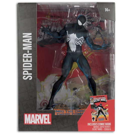 SPIDER-MAN–MarvelCollectiblemitScene&Comic–MarvelSuperHeroesSecretWars#8
