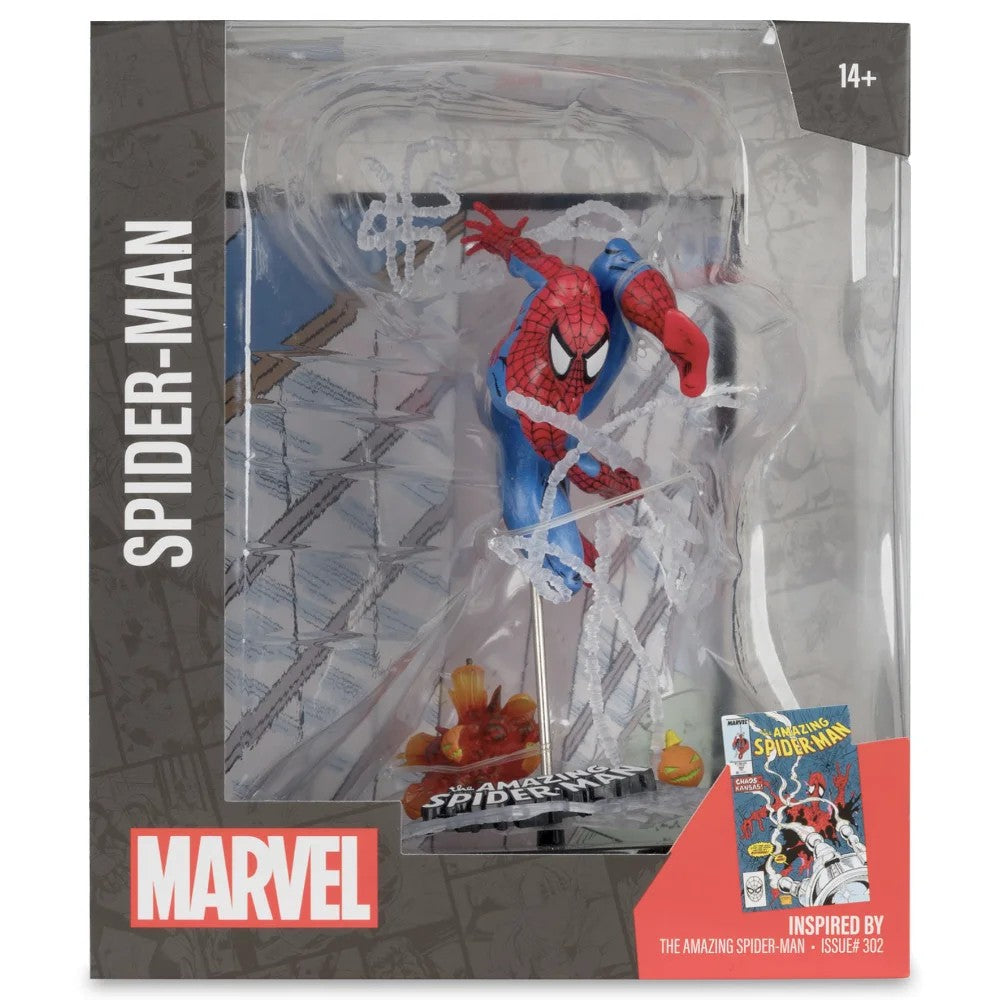 SPIDER-MAN–MarvelCollectiblemitScene–TheAmazingSpider-Man#302