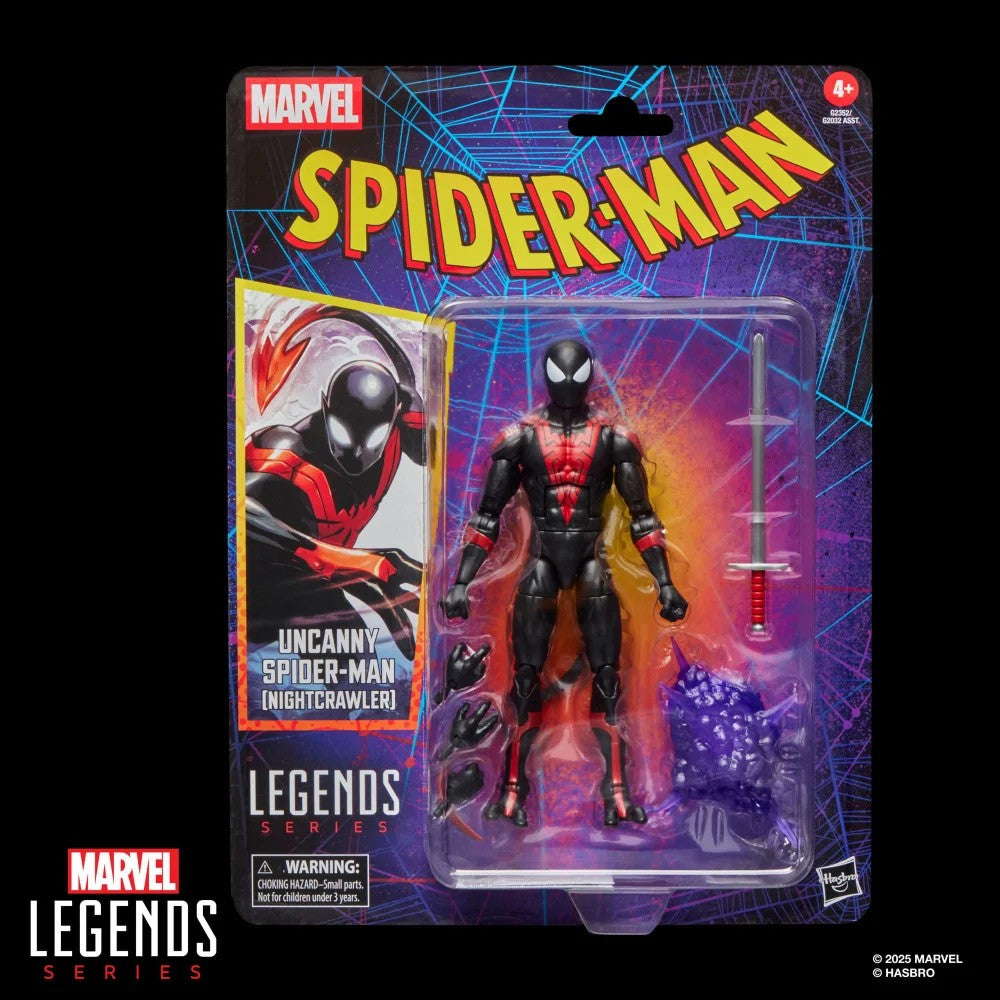 SPIDER-MAN(NIGHTCRAWLER)–MarvelLegendsRetroCollection–Spider-Man