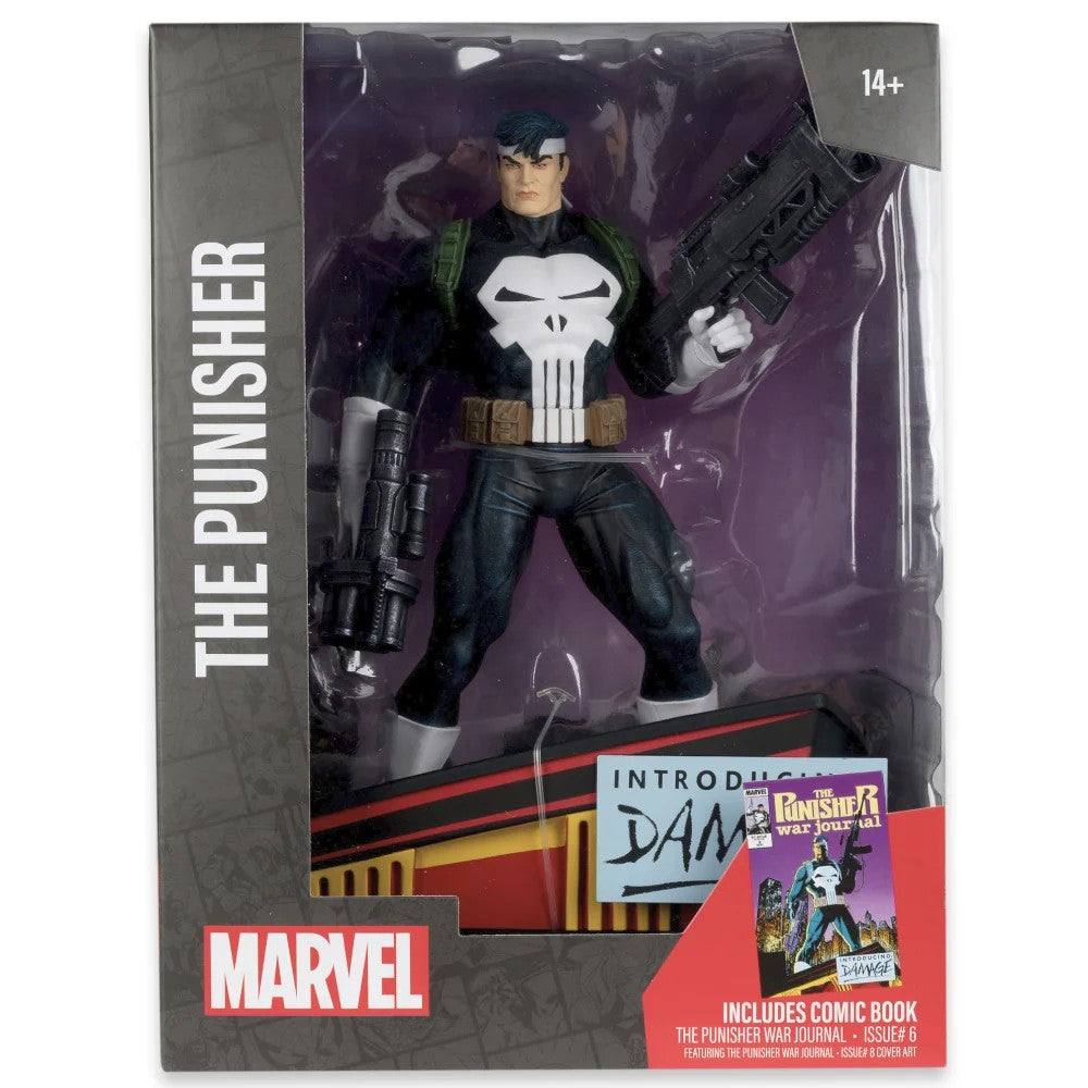 THEPUNISHER–MarvelCollectiblemitScene&Comic–ThePunisherWarJournal#8