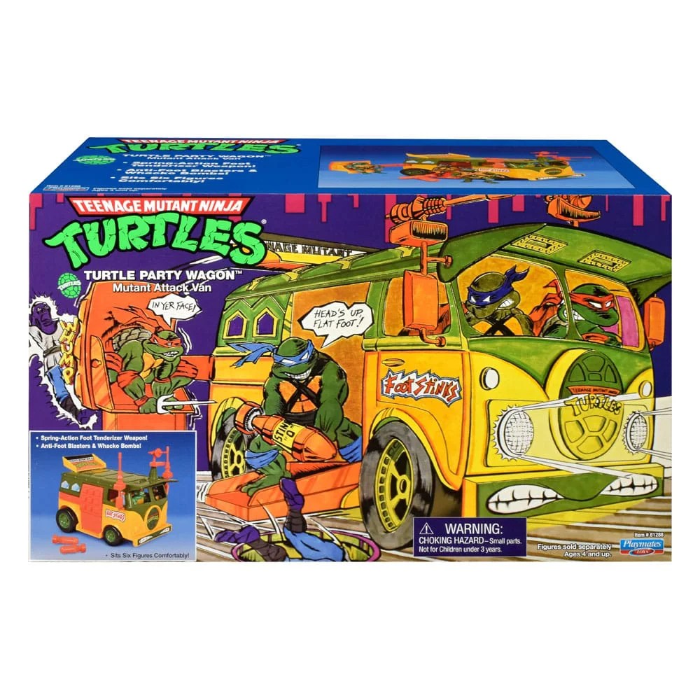 TURTLEPARTYWAGON–TeenageMutantNinjaTurtles(TMNT)–PlaymatesToys