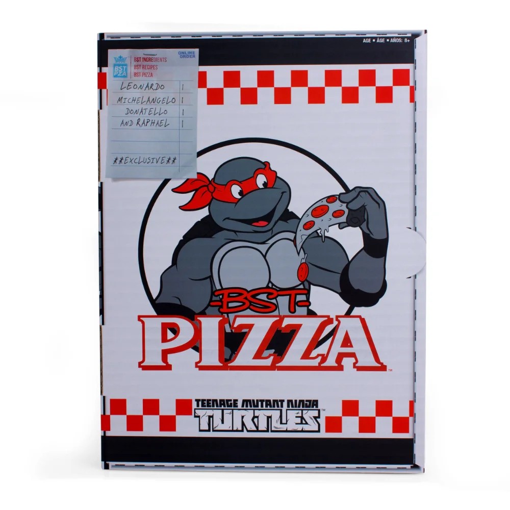 TURTLESBATTLEDAMAGEDCOLORWAY4-PACK–TeenageMutantNinjaTurtles(TMNT)–BSTAXN