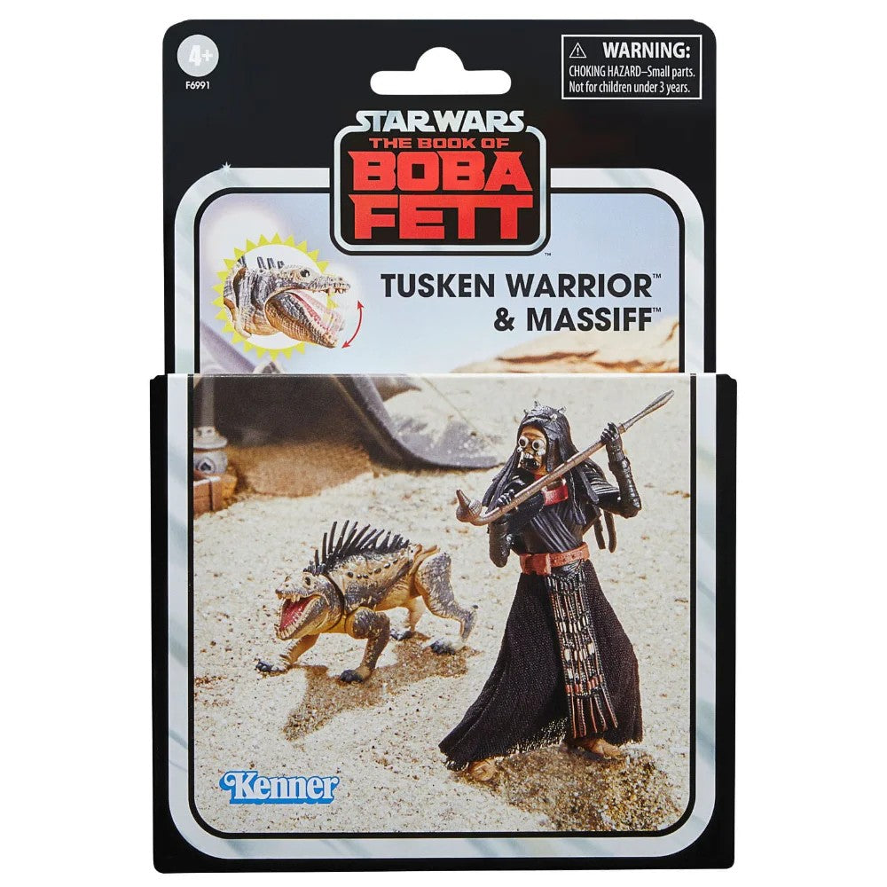 TUSKENWARRIOR&MASSIFF–StarWarsVintageCollection–TheBookofBobaFett–DeluxePack