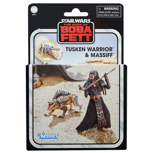 TUSKENWARRIOR&MASSIFF–StarWarsVintageCollection–TheBookofBobaFett–DeluxePack