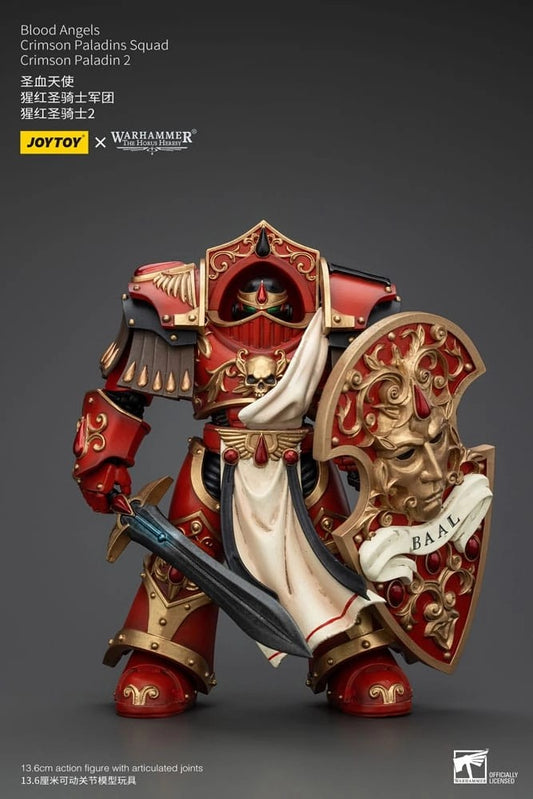 WarhammerTheHorusHeresyActionfigur1/18BloodAngelsCrimsonPaladinsSquadCrimsonPaladin214cm
