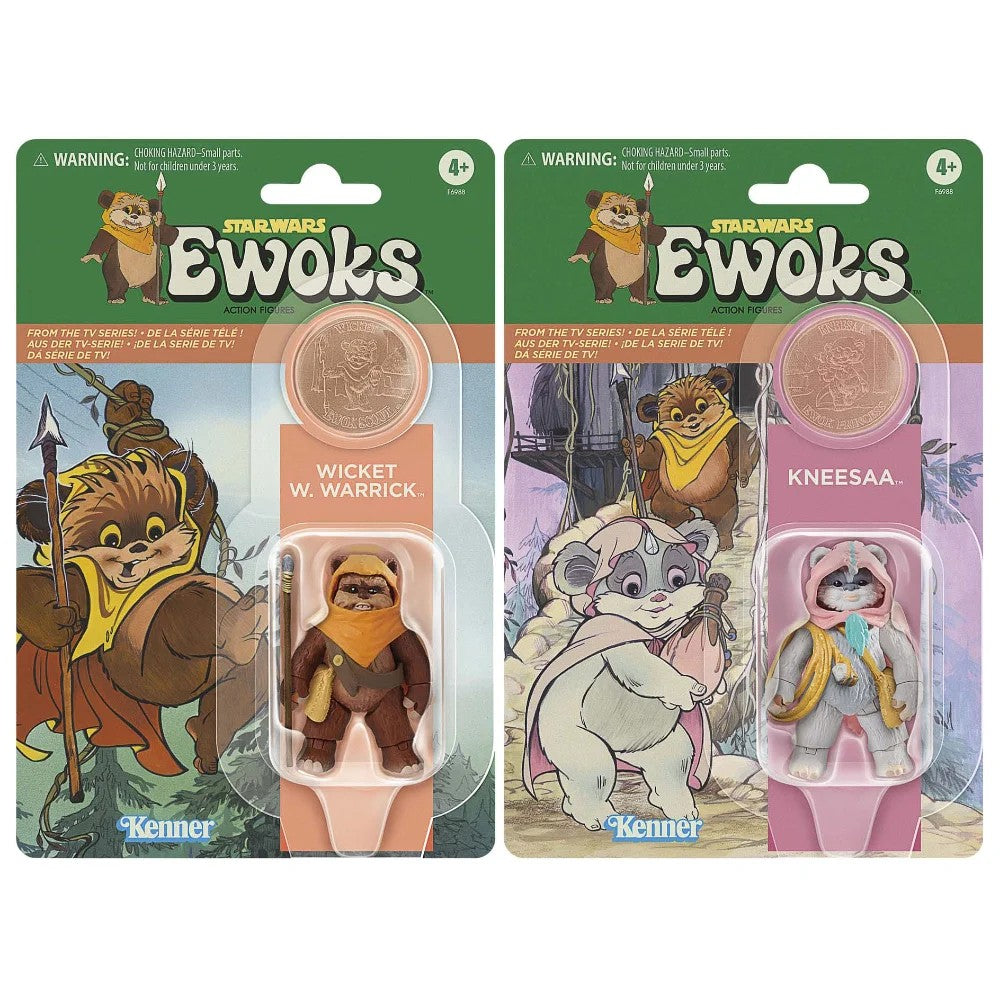 WICKETW.WARRICK&KNEESAA–StarWarsVintageCollection–Ewoks–2-Pack