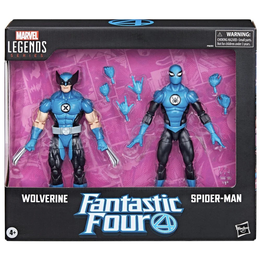 WOLVERINE&SPIDER-MAN(2-PACK)–MarvelLegendsSeries–FantasticFour