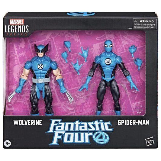 WOLVERINE&SPIDER-MAN(2-PACK)–MarvelLegendsSeries–FantasticFour