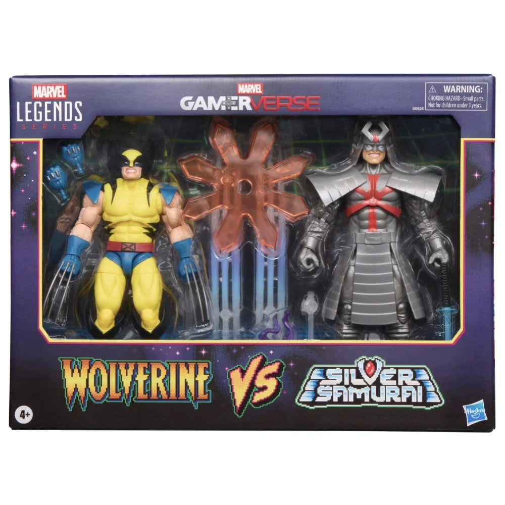 WOLVERINEvs.SILVERSAMURAI–MarvelLegendsSeries–Gamerverse2-Pack